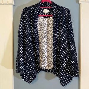 Polka Dot Blazer NWOT